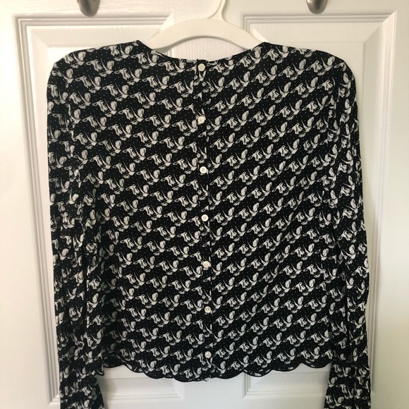 Aeropostale bird crop top - Picture 2 of 3